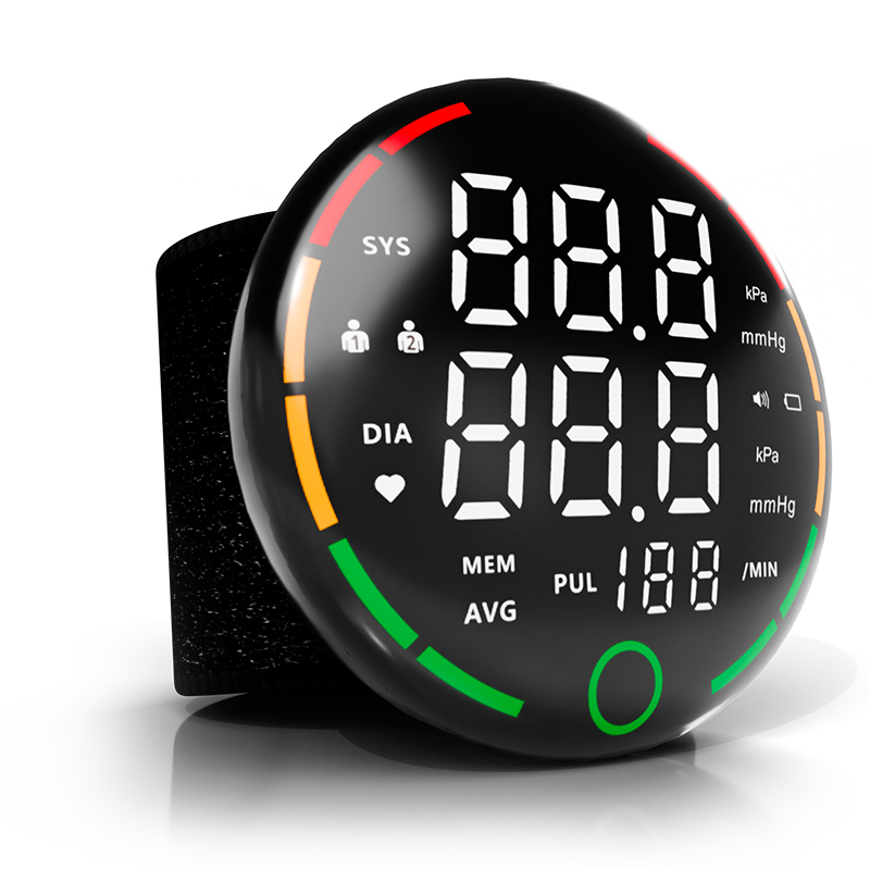 Wrist blood pressure monitor