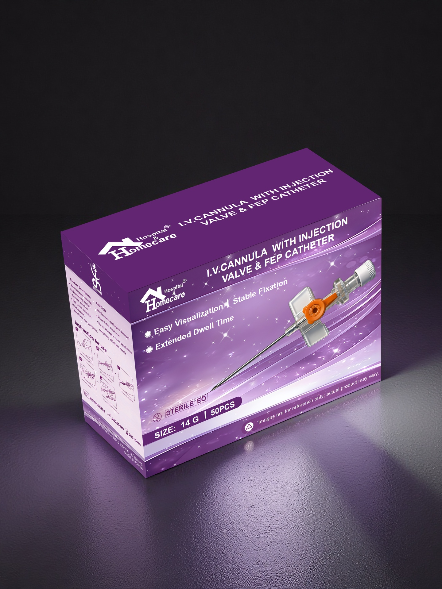 I.V.Cannula with Injection Valve & Fep Catheter
