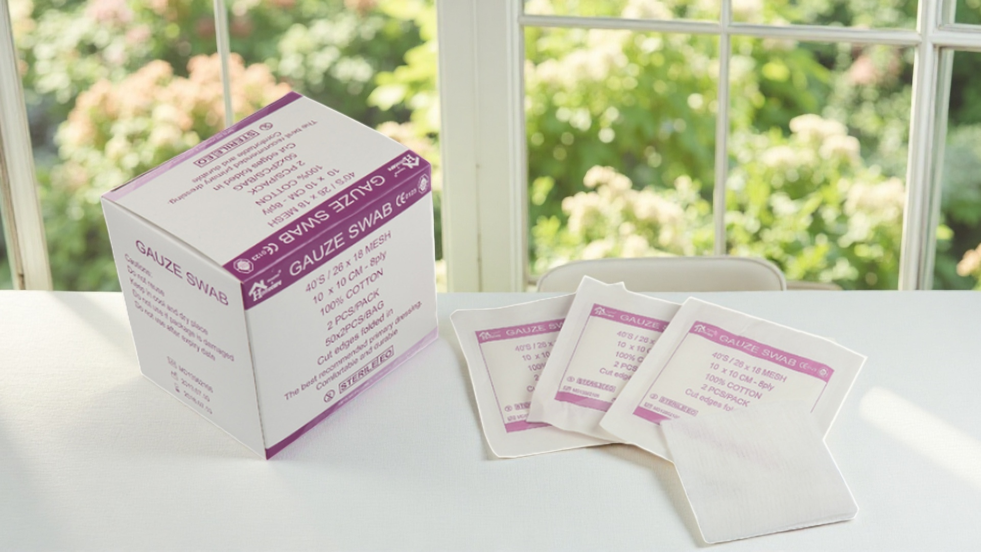 Sterile Gauze Swabs