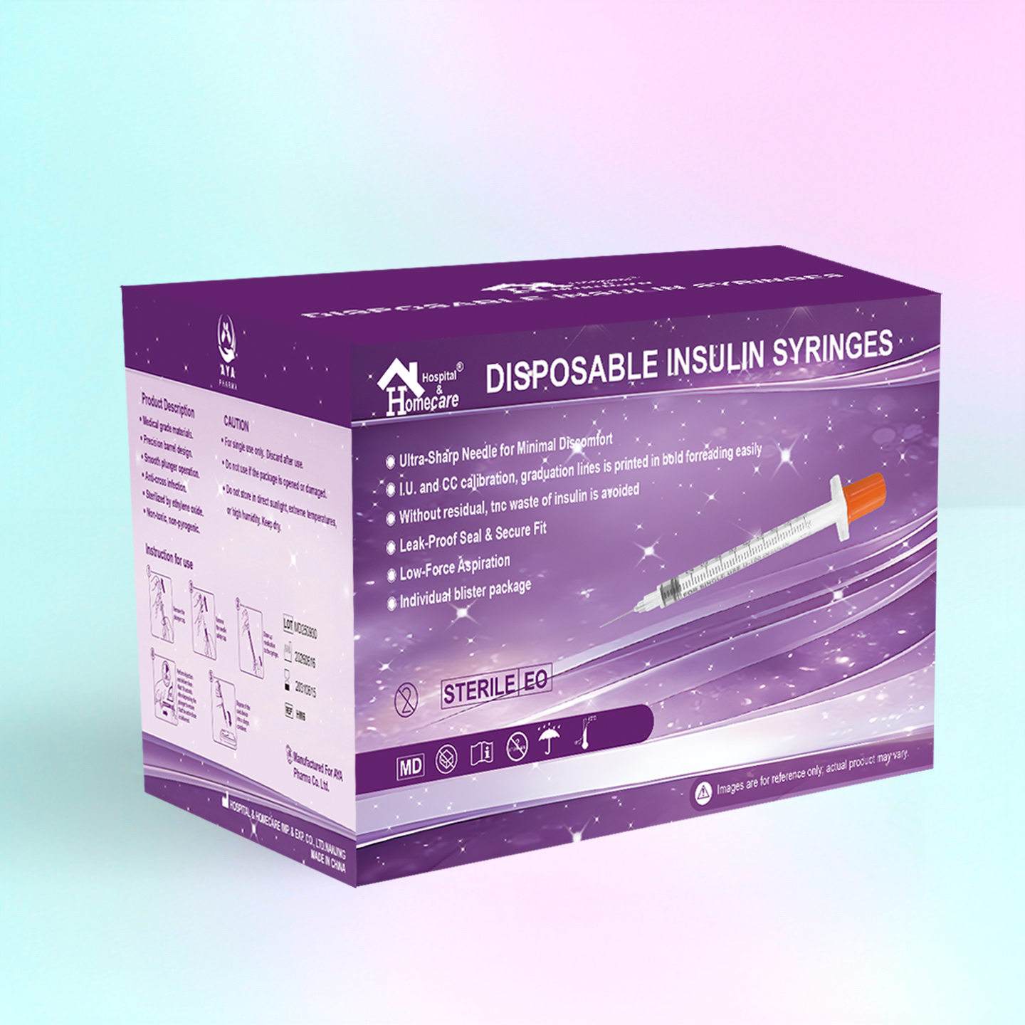 Disposable Insulin Syringes