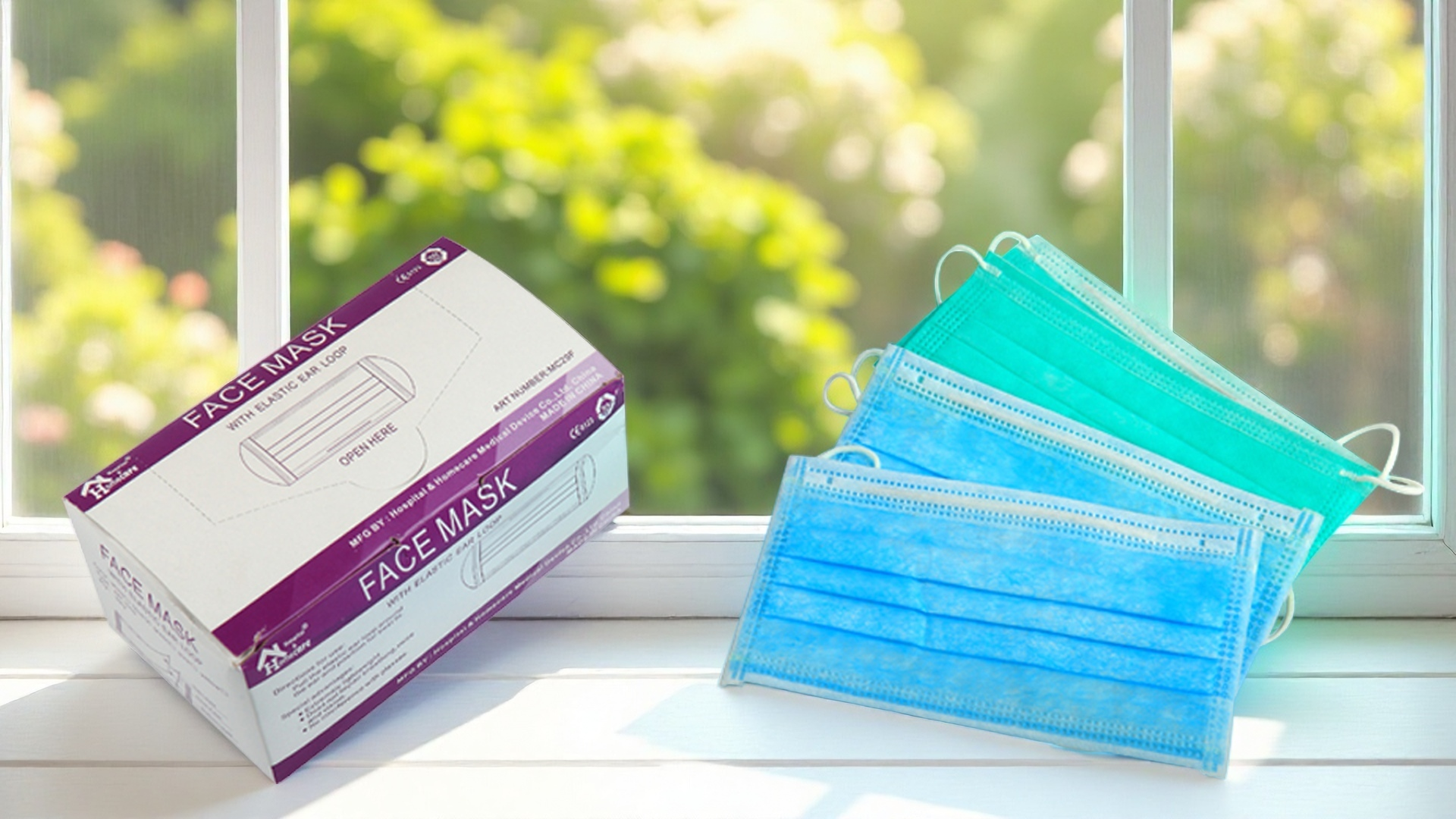 Disposable Medical Face Mask (3PLY WITH ELASTIC EAR LOOP)
