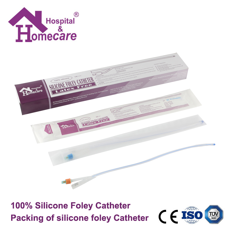 Sterile All Silicone Foley Catheter